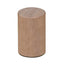 Wood grain tea canister, walnut