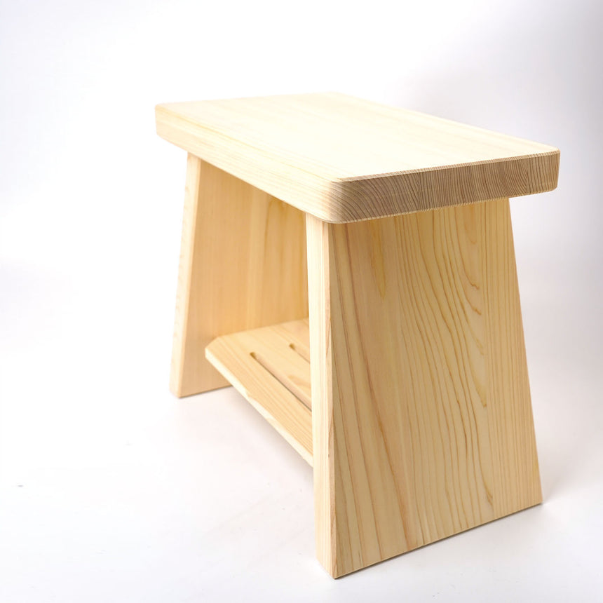 Hinoki New Bath Stool