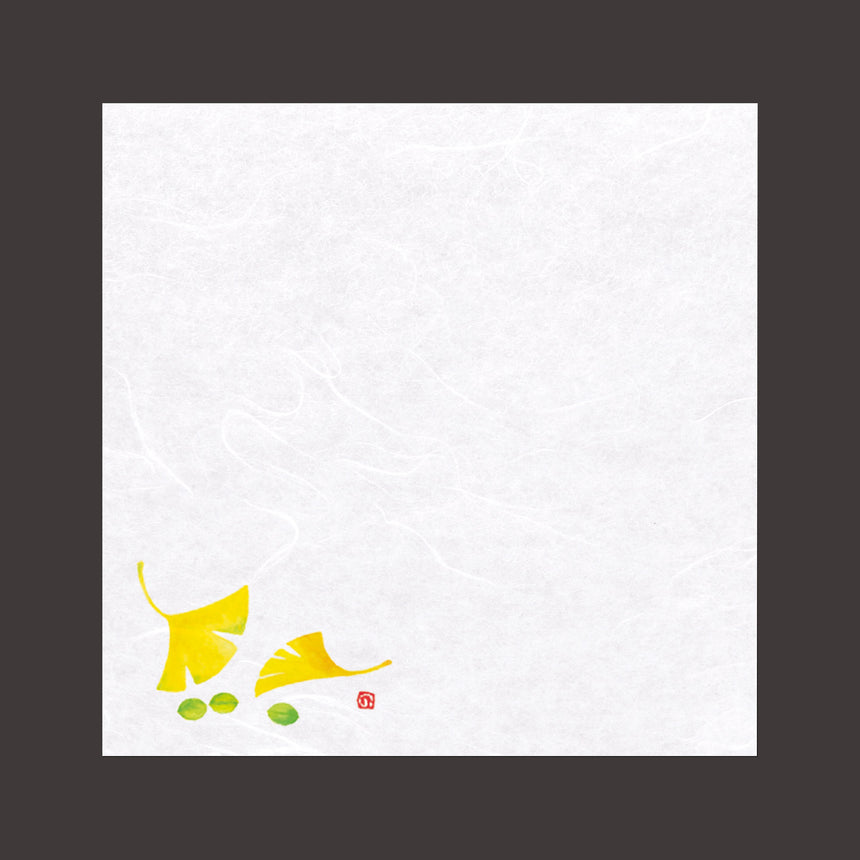 Unryu Washi Paper 4-inch Unryu Paper, Ginkgo, 100 sheets