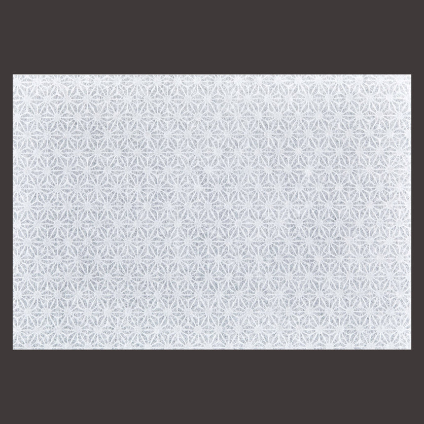 尺3透かし和紙テーブルマット　麻の葉(50枚入)