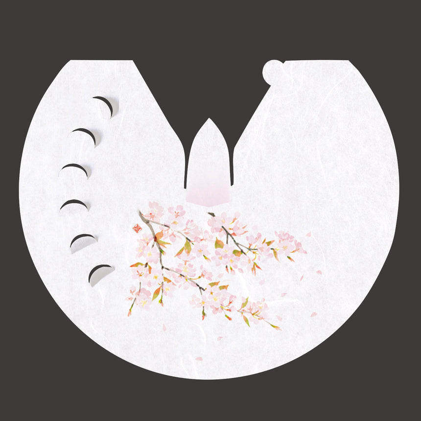 Unryu Washi Flower Eboshi Sakura 100 sheets