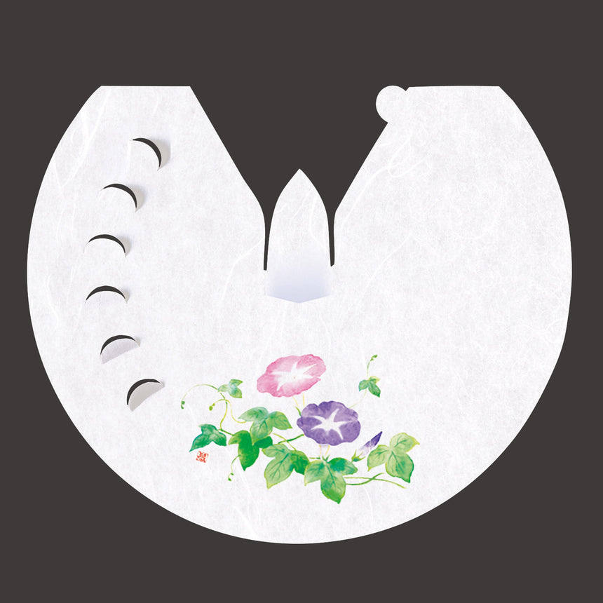 Unryu Washi Flower Eboshi Morning Glory 100 sheets