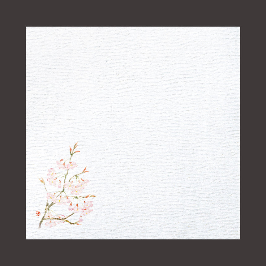 Crepe Hosho Washi 5-inch gourmet paper, Sakura, 100 sheets