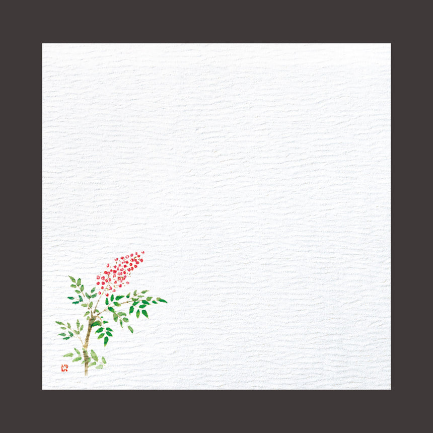 Crepe Hosho Washi 5-inch gourmet paper, Nanten, 100 sheets