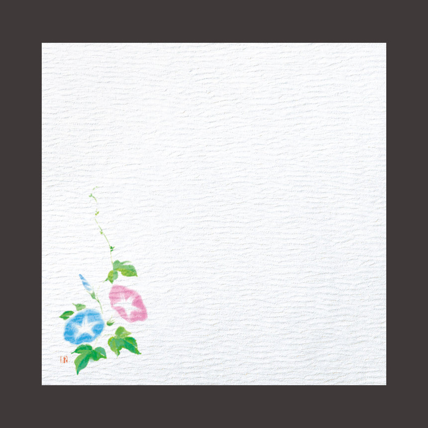 Crepe Hosho Washi 5-inch gourmet paper, morning glory, 100 sheets