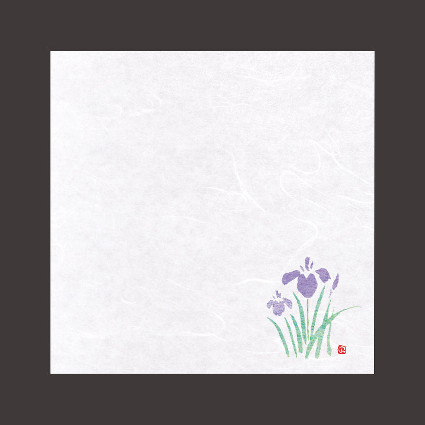 Unryu Washi Paper 4-inch Unryu Paper, Iris, 100 sheets