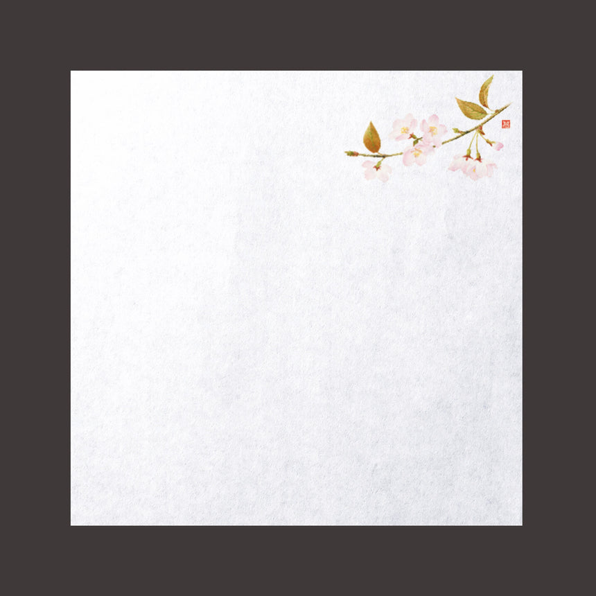 Four Seasons Oil-Resistant Paper (Small) Sakura 100 Sheets