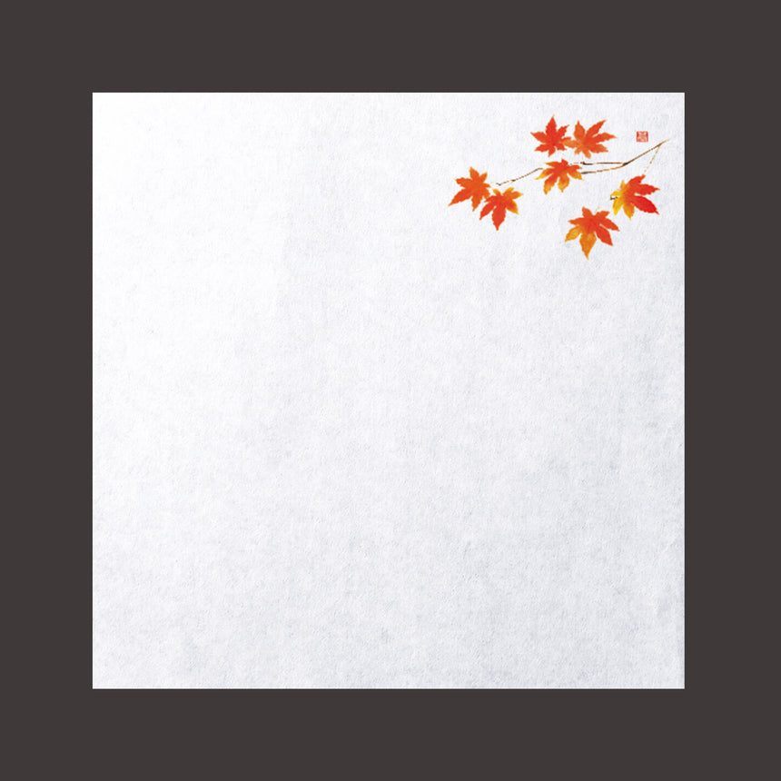 四季耐油天紙（小）紅葉  100枚
