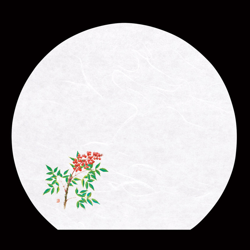 100 sheets of 13-cm-wide cloud dragon washi kaiseki matte, Kotan, Nanten