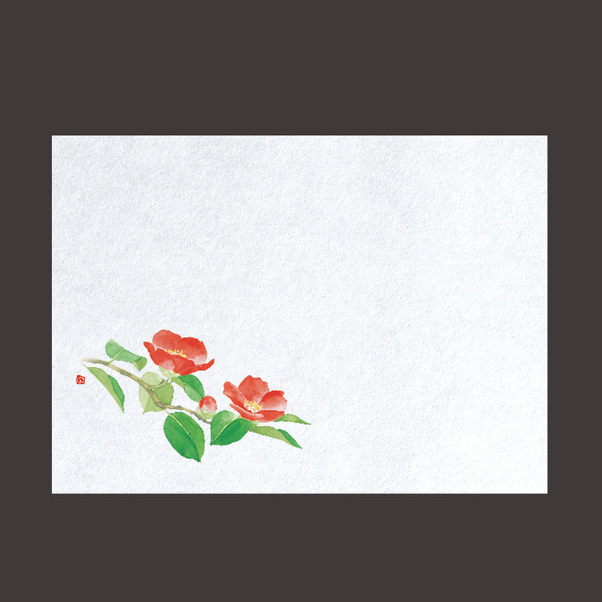 Far-infrared fresh paper, Camellia, 100 sheets