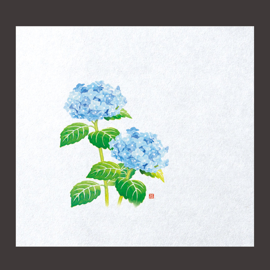 Far-infrared fresh paper Hydrangea 100 sheets