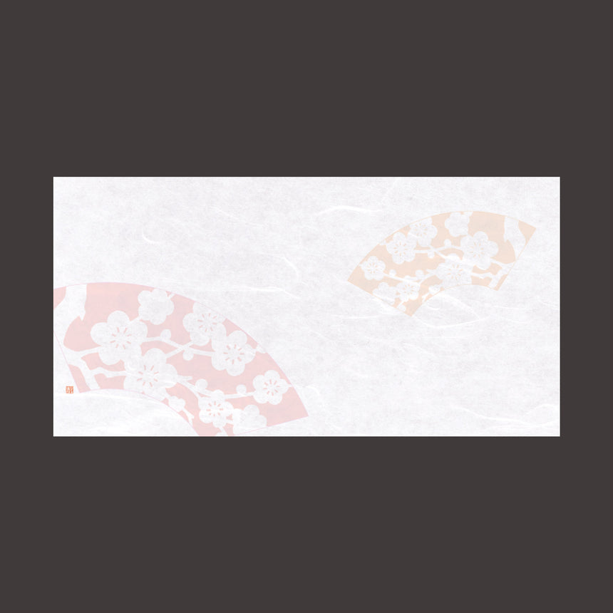 Unryu Washi Light Colored Four Seasons Paper Plum 100 Sheets