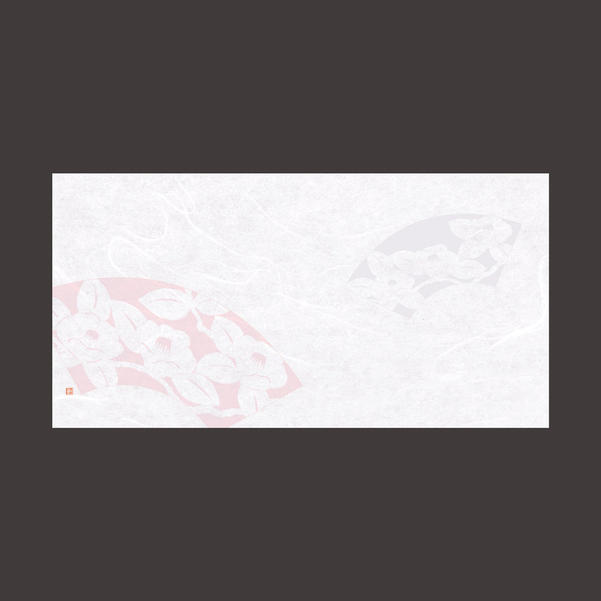 Unryu Washi Light Colored Four Seasons Paper Camellia 100 Sheets