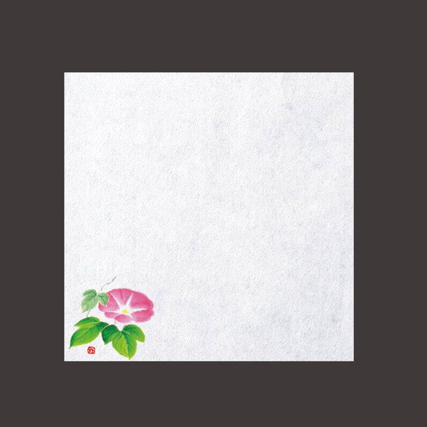 Mini oil-resistant paper, morning glory, 100 sheets