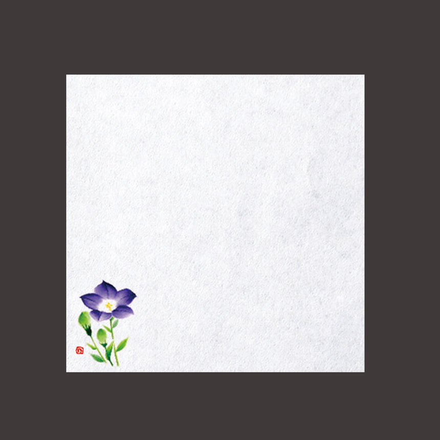 Mini oil-resistant paper, bellflower, 100 sheets