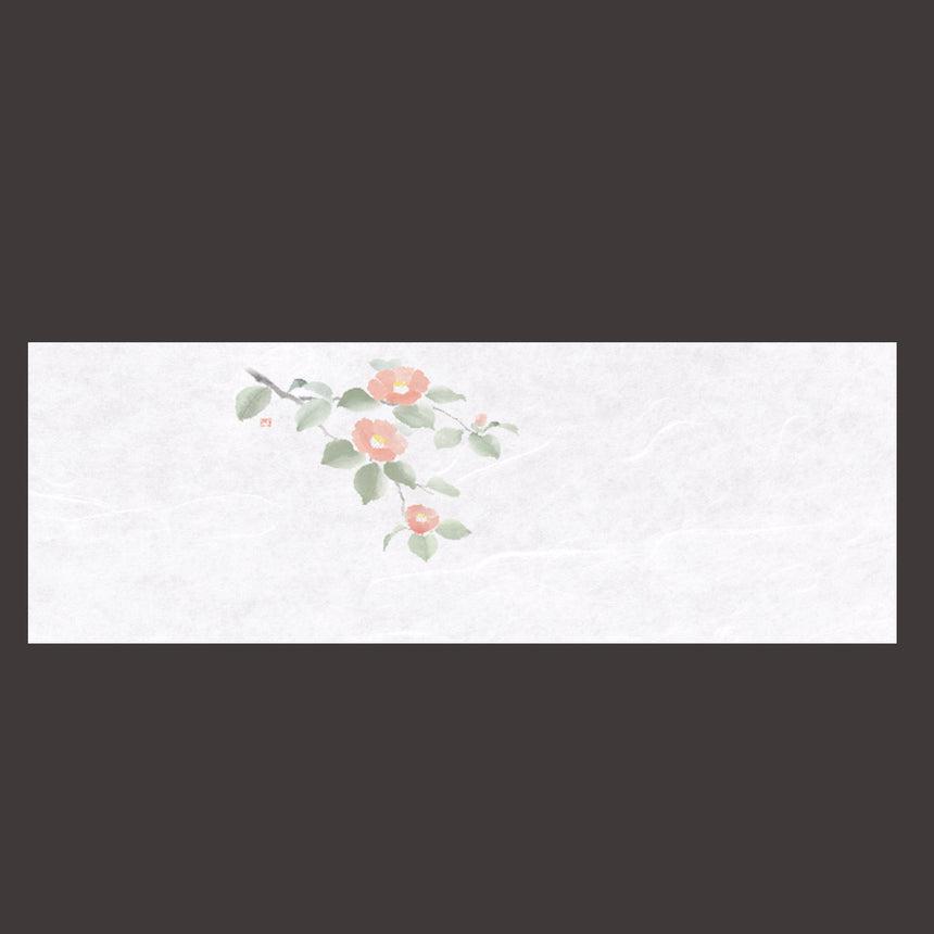 Unryu Washi Flower Banquet Menu, Camellia, 100 sheets