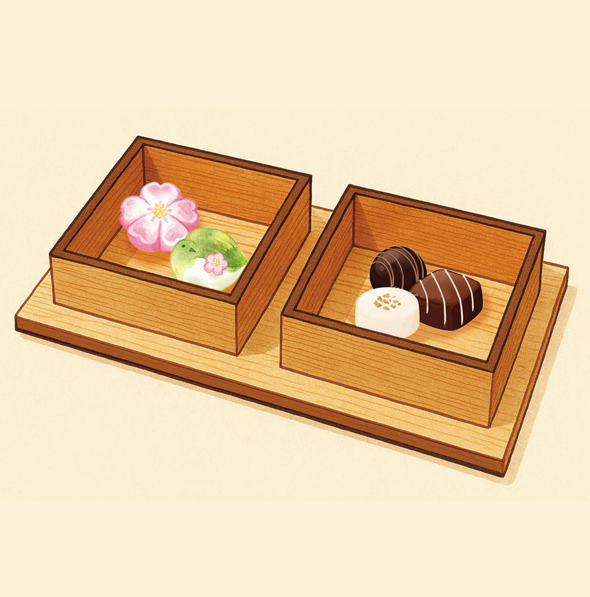 ひのき一双料理箱