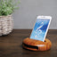 Wooden smartphone stand