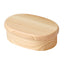 Hinoki Hollowed-Out Lunch Box [Oval]