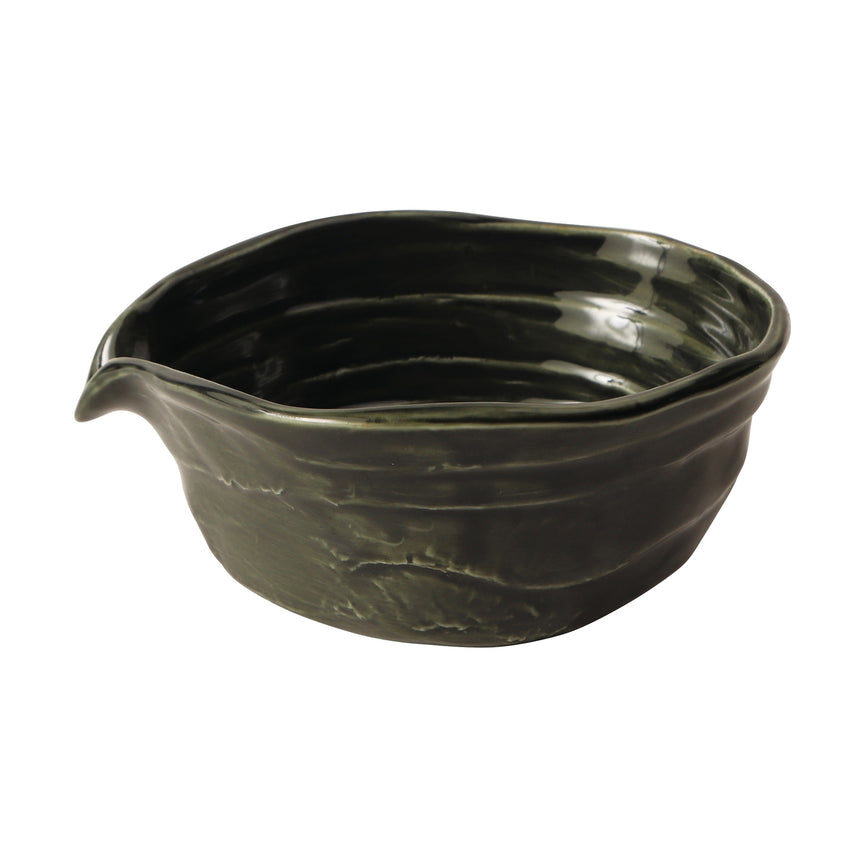 織部　振舞い抹茶碗