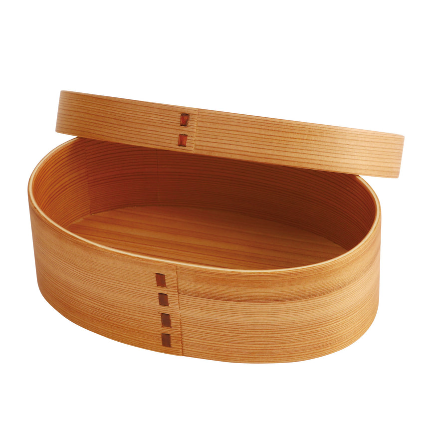 曲げワッパ弁当箱　エンジョイ　オール塗装