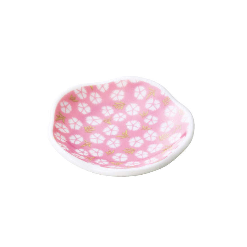 豆小皿　華　（撫子）　