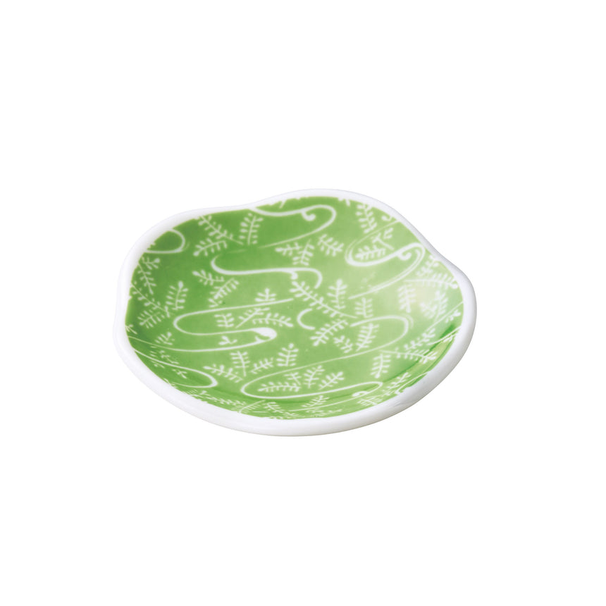 豆小皿　華　(蔦)