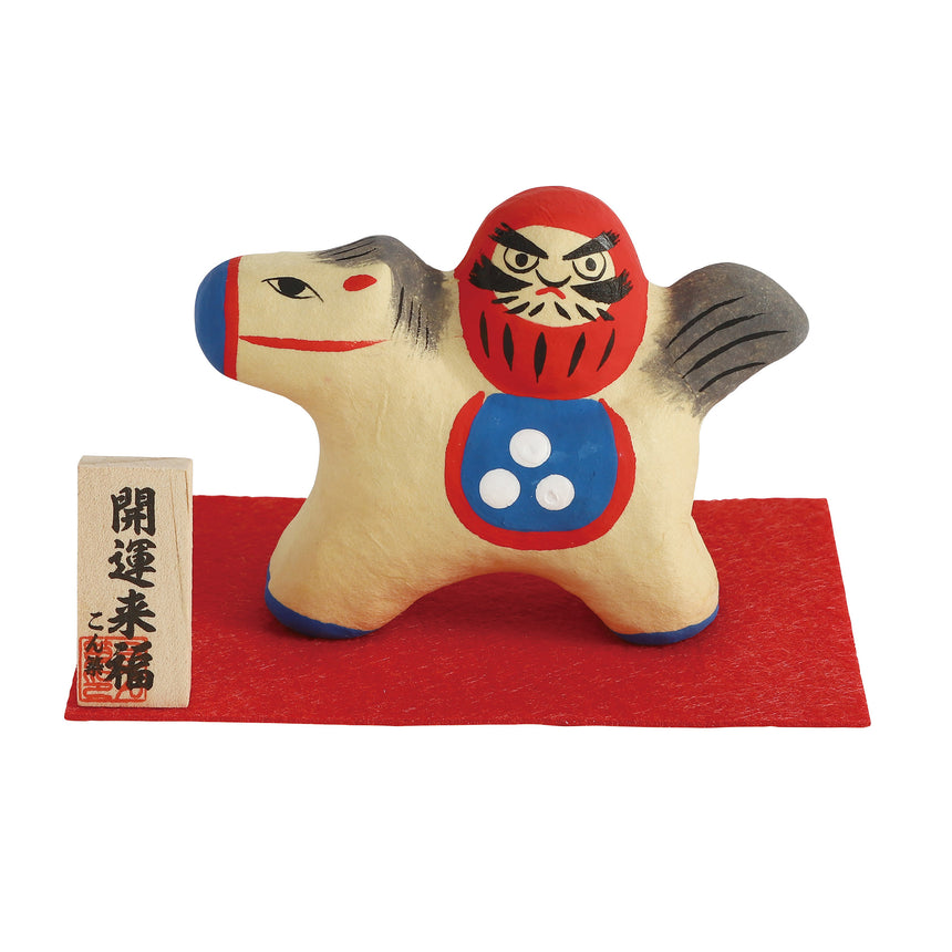 干支飾り 福運び午