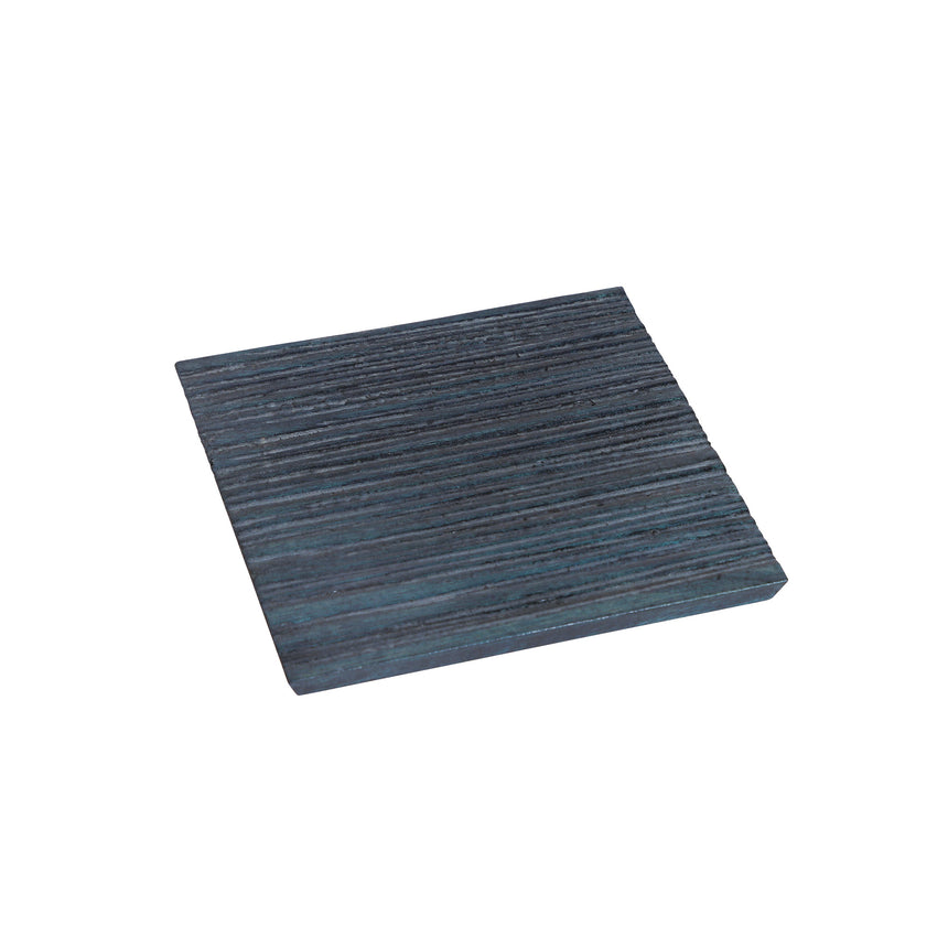 草木染　うずくりコースター・藍