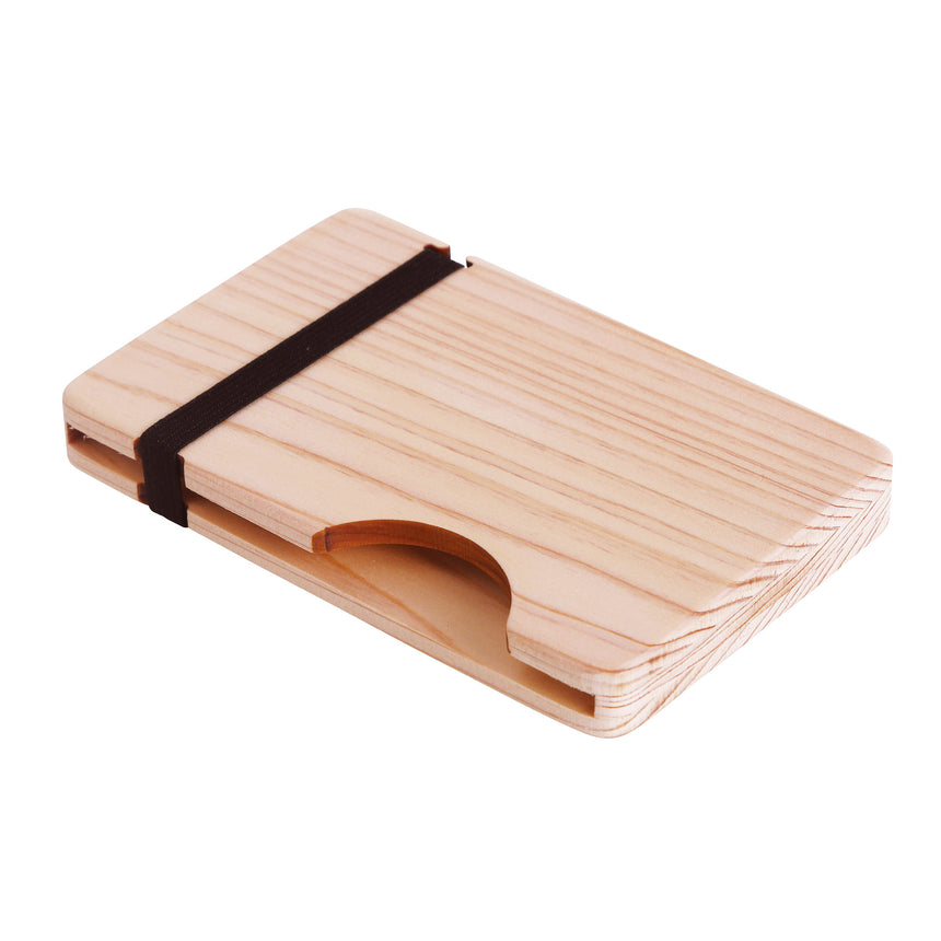 多摩産　桧　名刺入れ