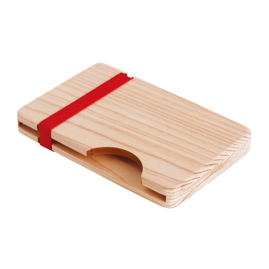 多摩産　桧　名刺入れ