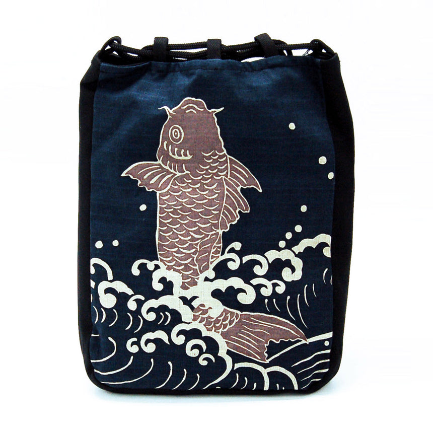 Shingen bag with a stylish pattern to ward off evil