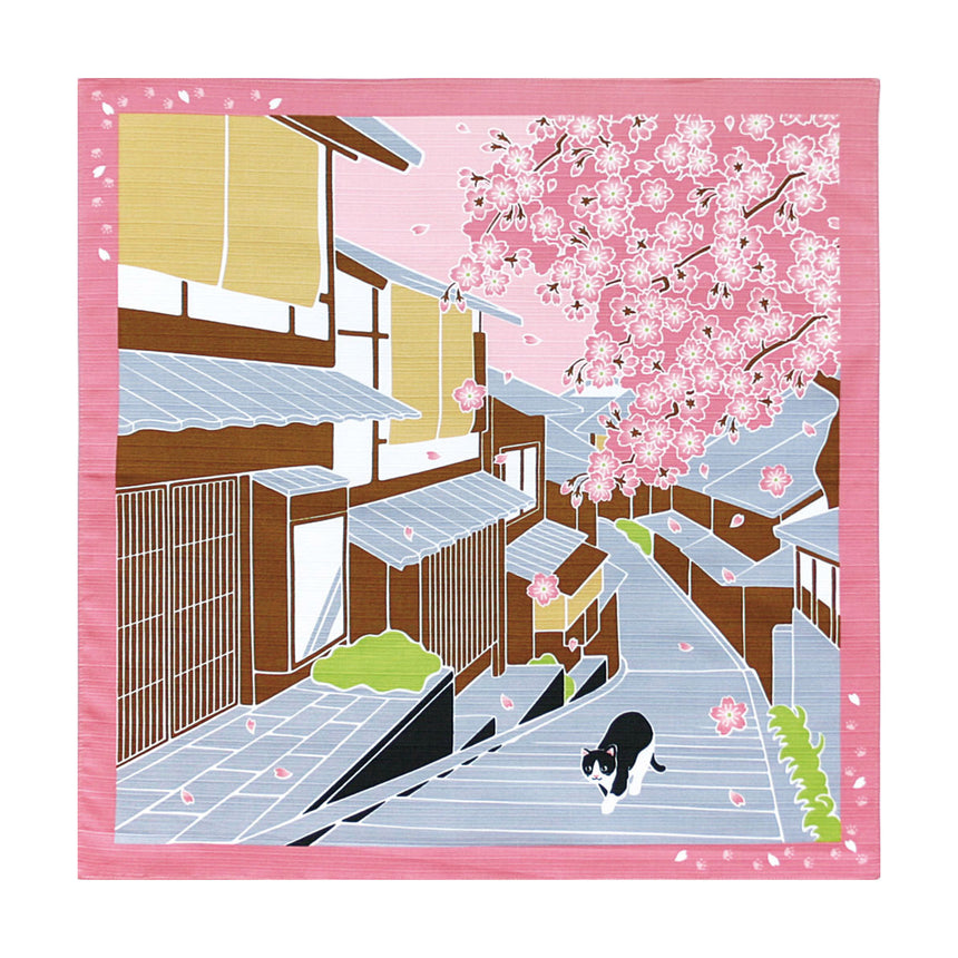 Tama's Walk Small Furoshiki