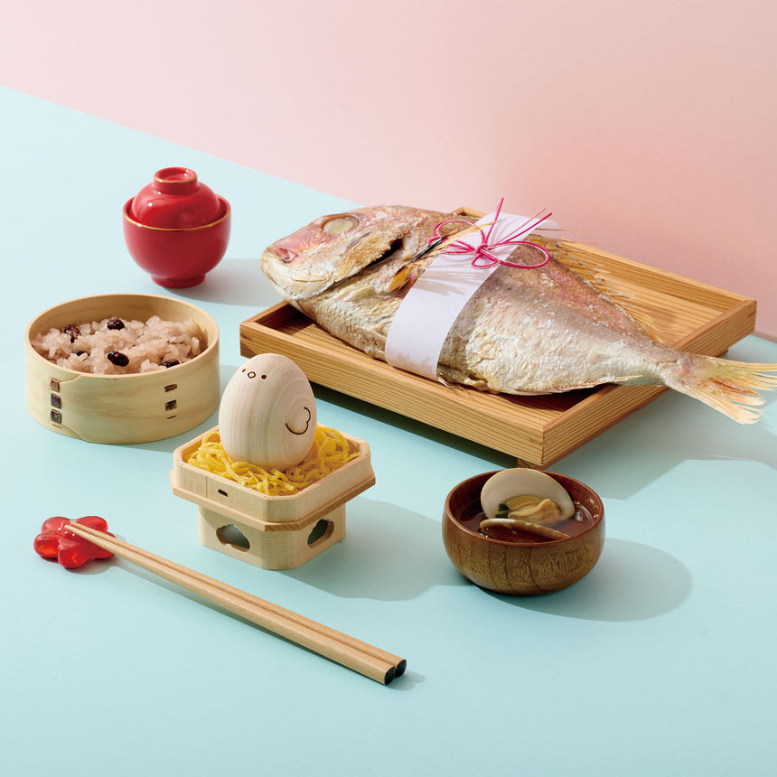 小わん珍味入　朱