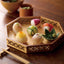 Hinoki fine octagonal tray