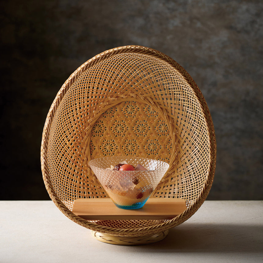 Bamboo Cocoon Food Basket