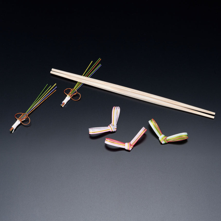 Kyoto knot elegant chopstick rests, mixed colors, 100 pieces