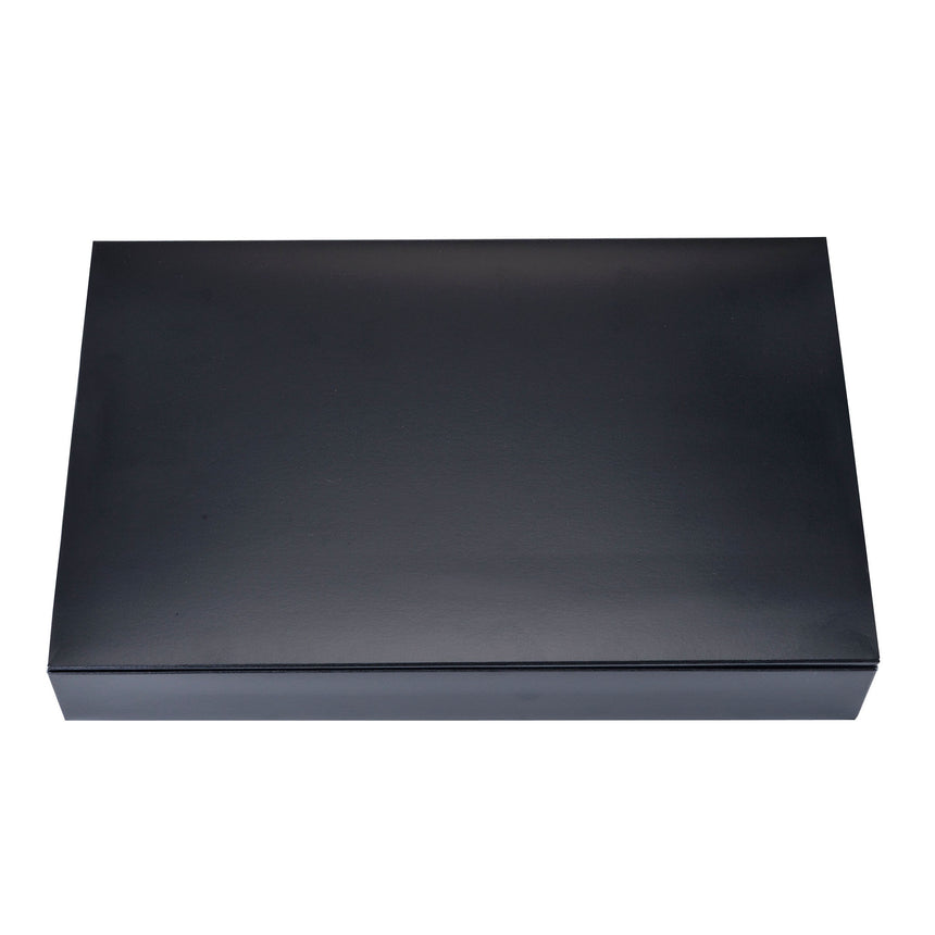 紙弁当箱 外箱 黒（50個入）<K-BOX90-60BK>