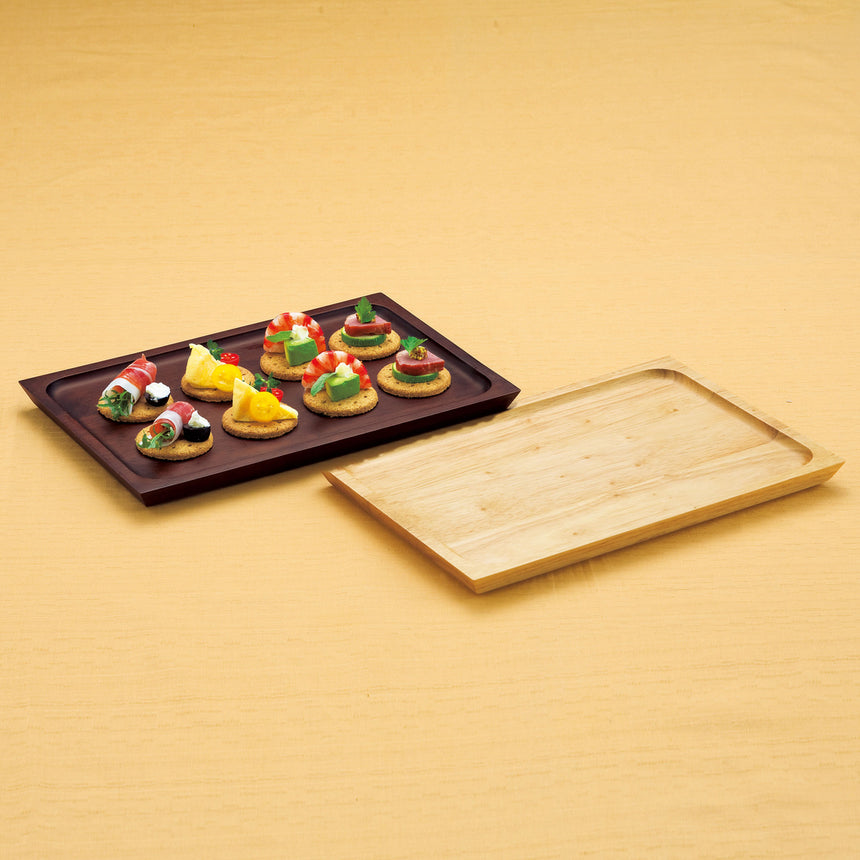 Wooden cafe tray, normal, natural