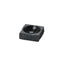 Black granite square bowl (round hole)