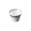 Ceramic, curved round delicacy container, Hiwabuki