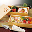 Hinoki Matsukaze Two-tiered Lunch Box