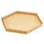 Hinoki Fine Hexagonal Tray, Extra Large