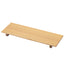 Straight grain cedar serving tray (long square)