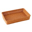 Resin costume tray, light brown