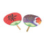 Decorative mini fan (double-sided PP laminate) Festival/fireworks (50 pieces)